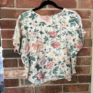 Floral Women's Top by Sigrid Olsen - Multicolor